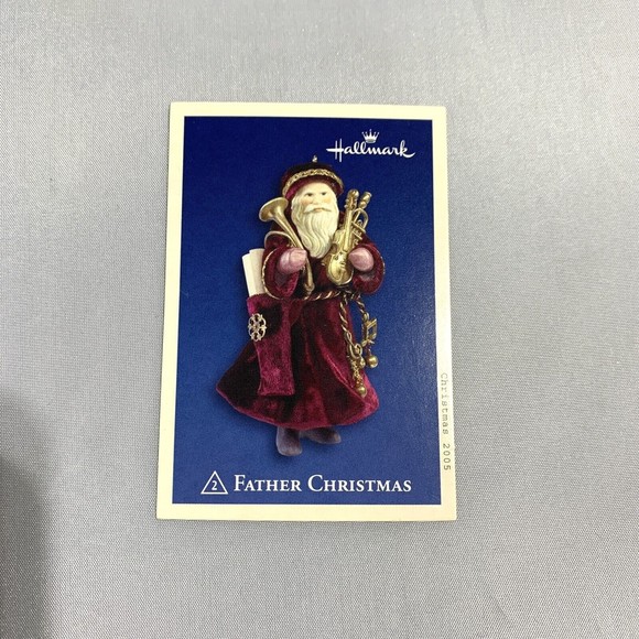 2005 HALLMARK Keepsake Ornament FATHER CHRISTMAS - Picture 14 of 15